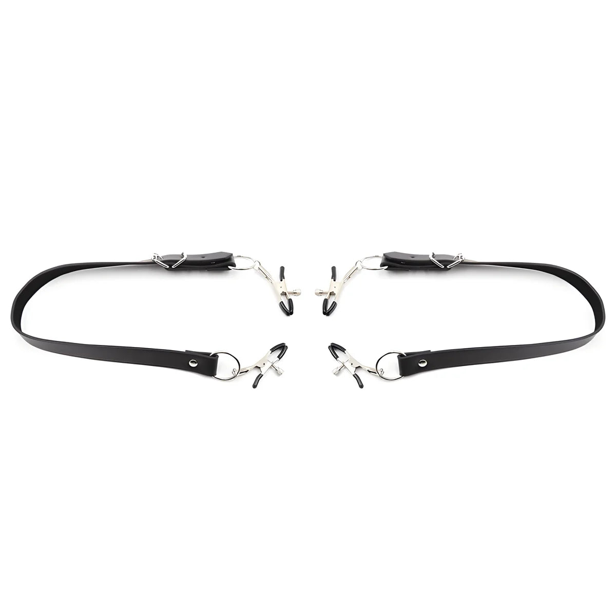 ohmama fetish pinces clitoris avec sangles de jambes