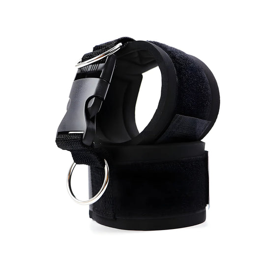 ohmama fetish neoprene attaches poignets attaches et boucles