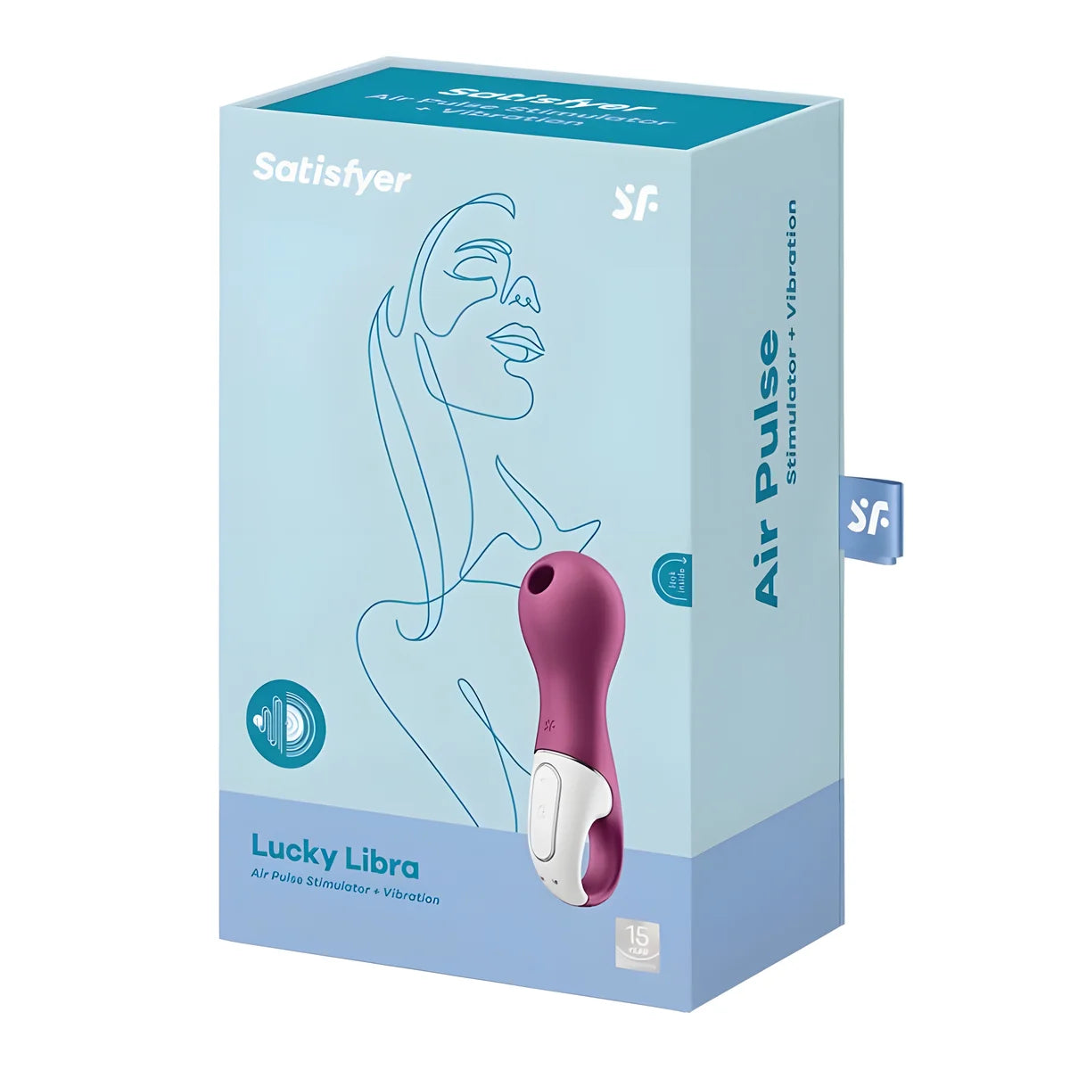 satisfyer stimulateur et vibrateur lucky libra