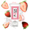 aqua travel lubrifiant a base deau saveur creme de fraise 50 ml