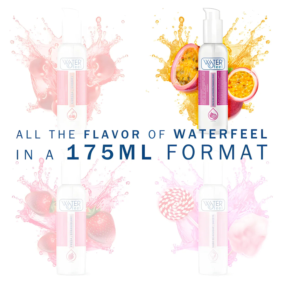 waterfeel lubrifiant a base deau aux fruits de la passion 175 ml