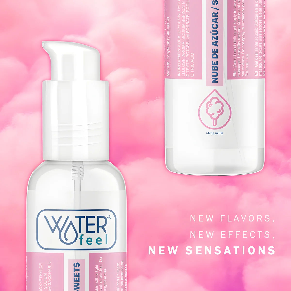 waterfeel lubrifiant nuage de sucre 175 ml