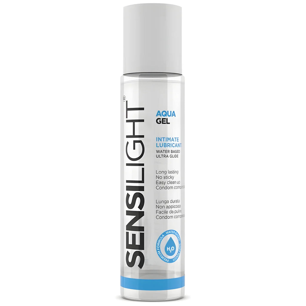 Lubrifiant base eau hydratant pour zone intime — vue de profil