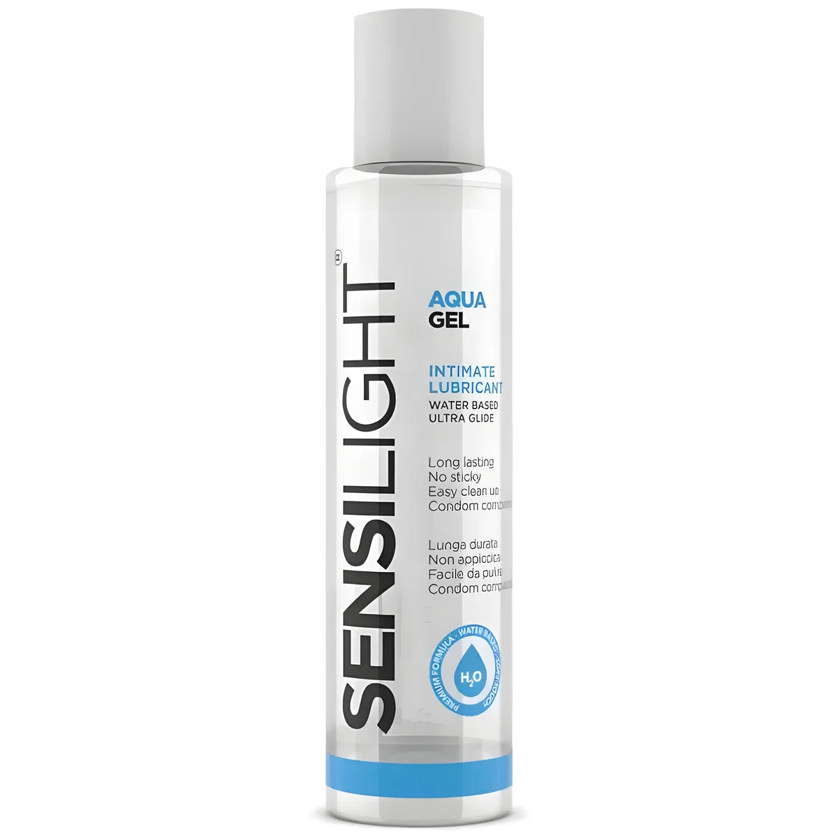 Lubrifiant base eau hydratant pour zone intime — vue de dos