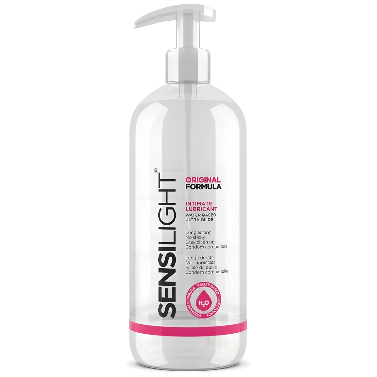 intimateline lubrifiant base deau formule originale sensilight 500 ml