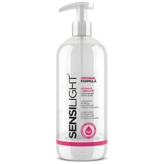 intimateline lubrifiant base deau formule originale sensilight 500 ml