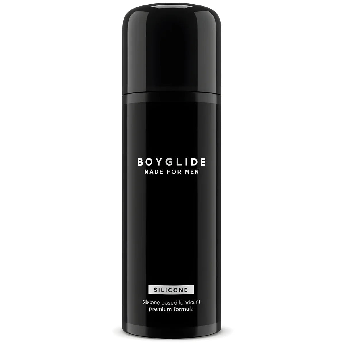 Lubrifiant silicone longue durée pour homme — vue de dos