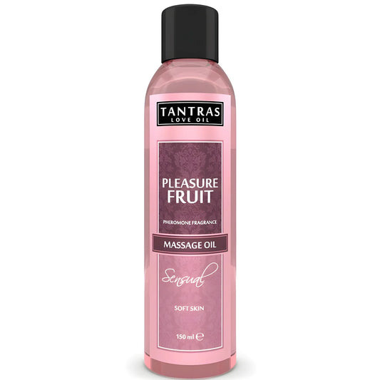 intimateline huile de massage aux fruits de plaisir tantras love oil 150 ml