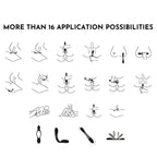 satisfyer vibrateur multi elastique game bleu