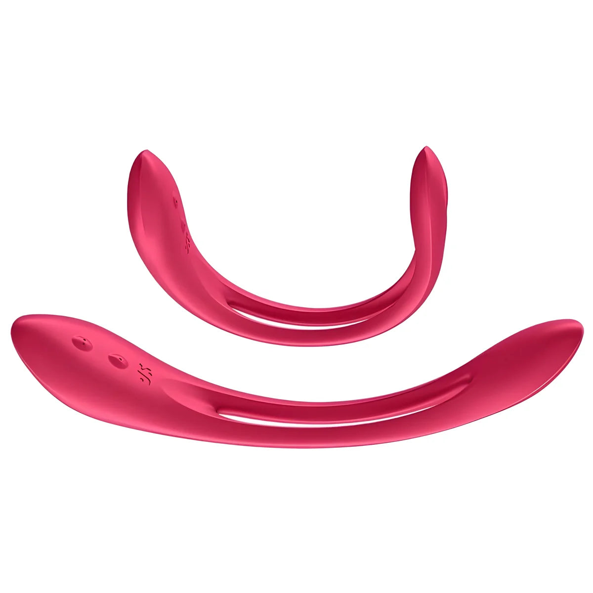 satisfyer vibrateur multi elastic joy rouge