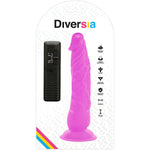 DIVERSIA - DILDO VIBRANT FLEXIBLE VIOLET 21 CM -O- 4.9 CM - Vignette | Adopt1toy