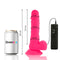 diversia dildo vibrant flexible rose 20 5 cm o 4 2 cm