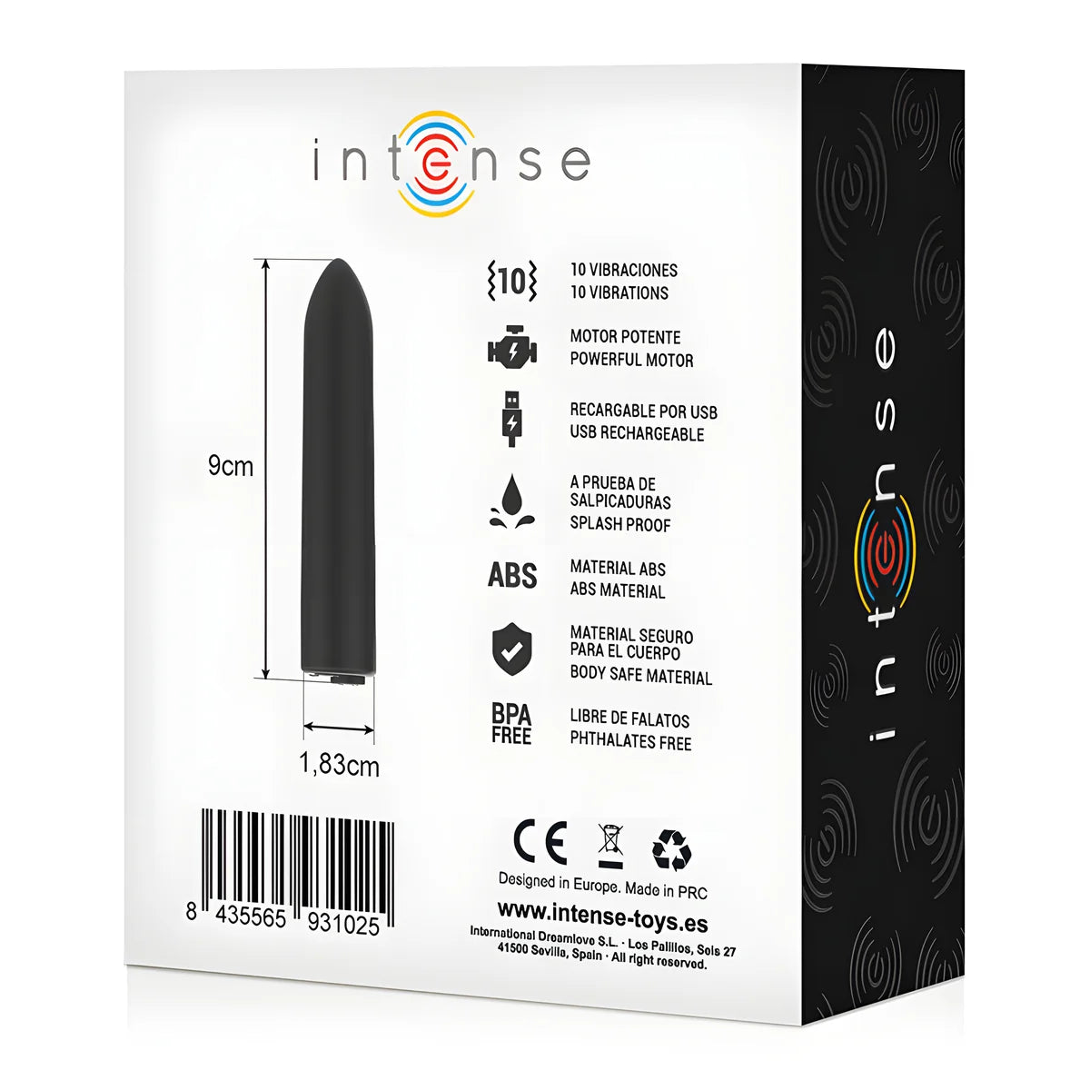 intense balle vibrante 10 motifs