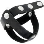 cage a balles en cuir ohmama fetish