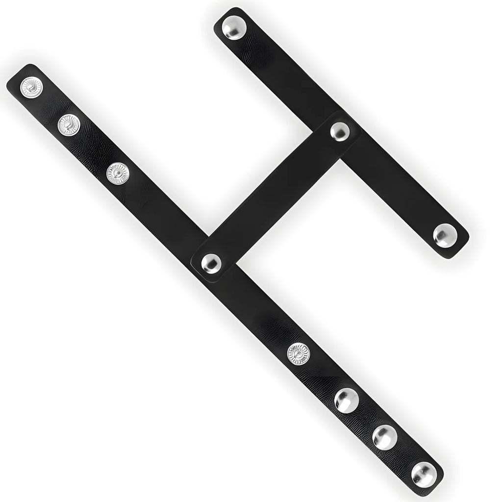 cage a balles en cuir ohmama fetish