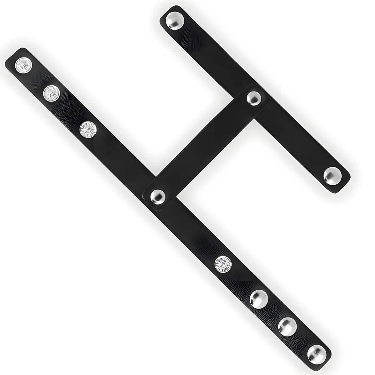 cage a balles en cuir ohmama fetish