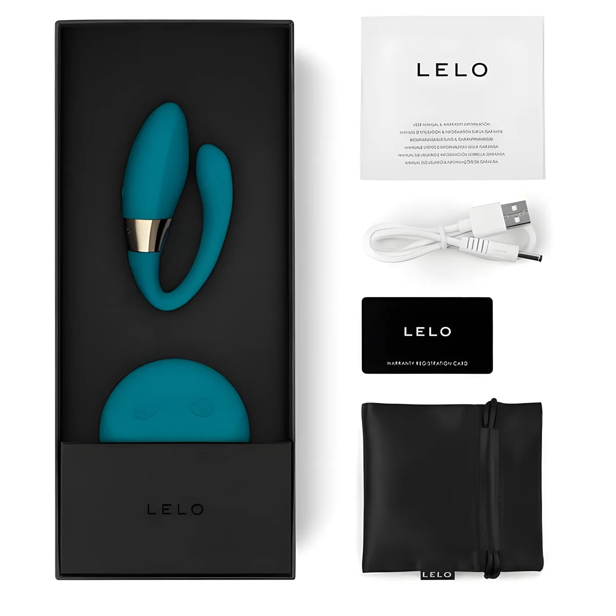 lelo masseur pour couples tiani duo bleu