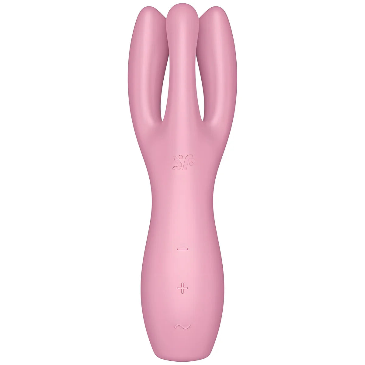 satisfyer vibrateur threesome 3 rose