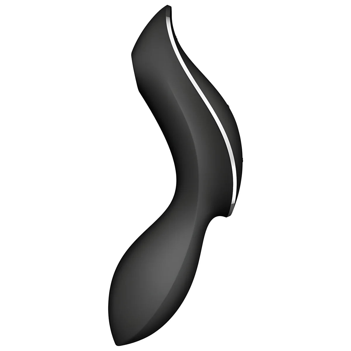 satisfyer vibrateur curvy trinity 2 air pulse noir