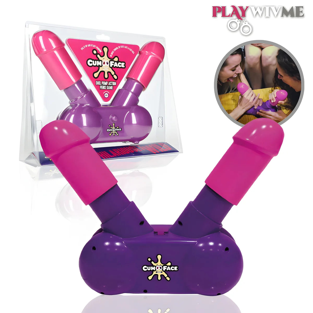 play wiv me cum face party game