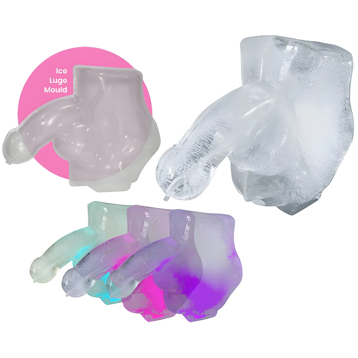 play wiv me huge penis ice luge moule