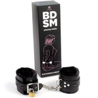 secretplay menottes de bondage noires collection bdsm