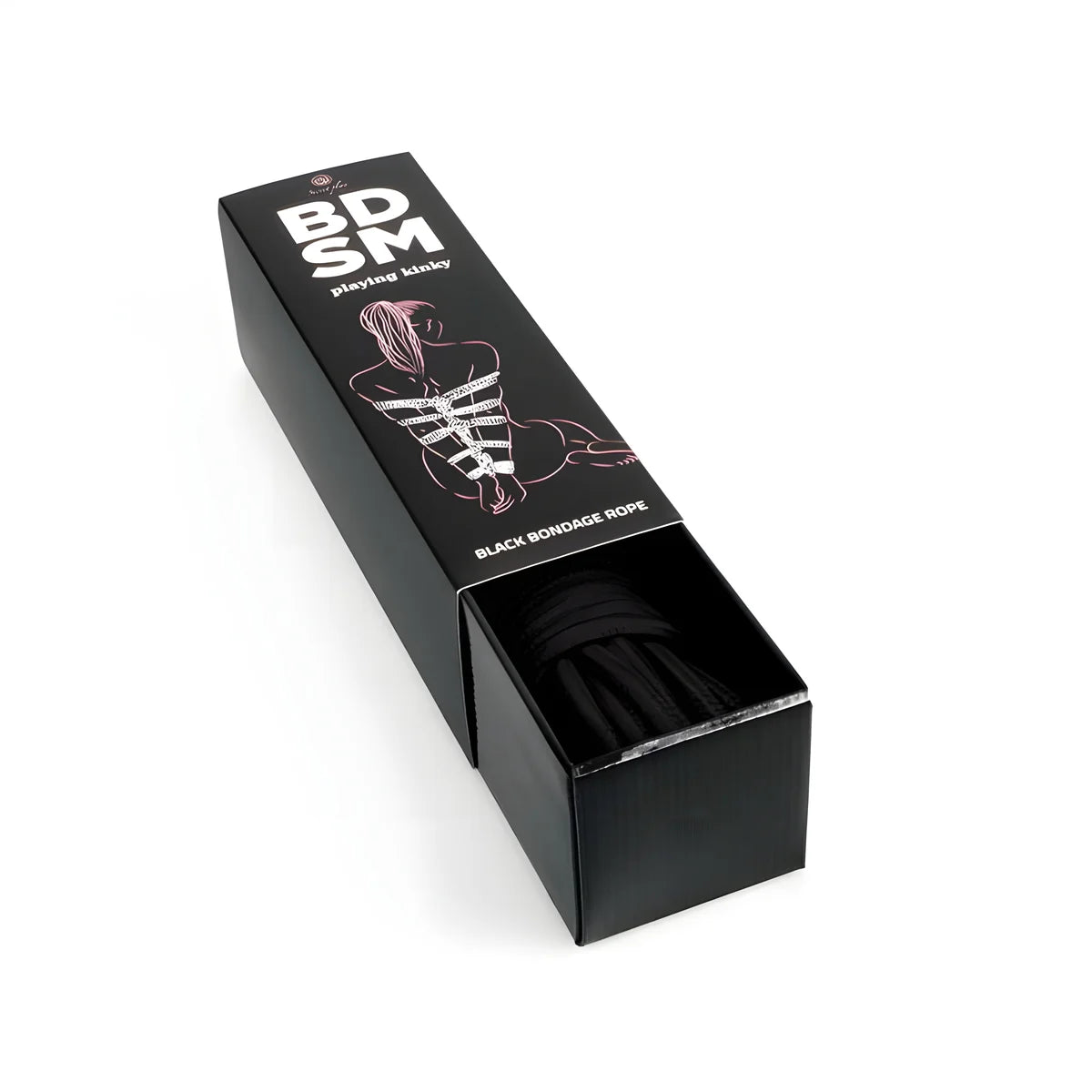 secretplay corde de bondage noire collection bdsm