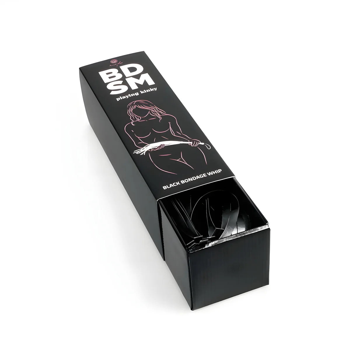 secretplay fouet de bondage noir collection bdsm