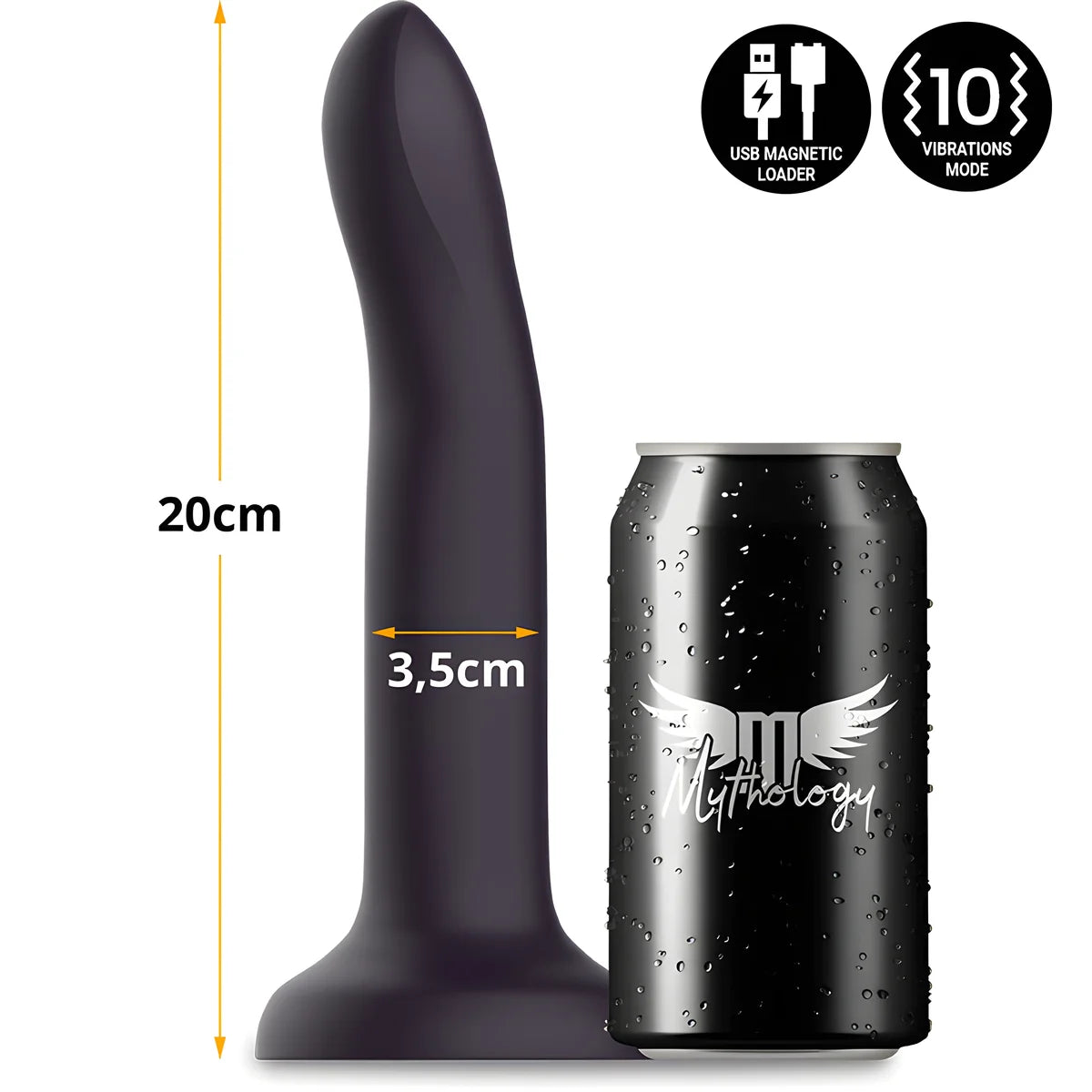 mythology duman mystic dildo l vibrateur compatible avec la technologie sans fil watchme