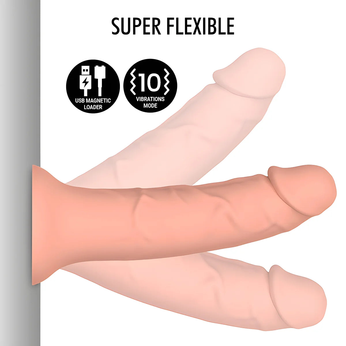 mythology asher original dildo m vibrateur compatible avec la technologie sans fil watchme