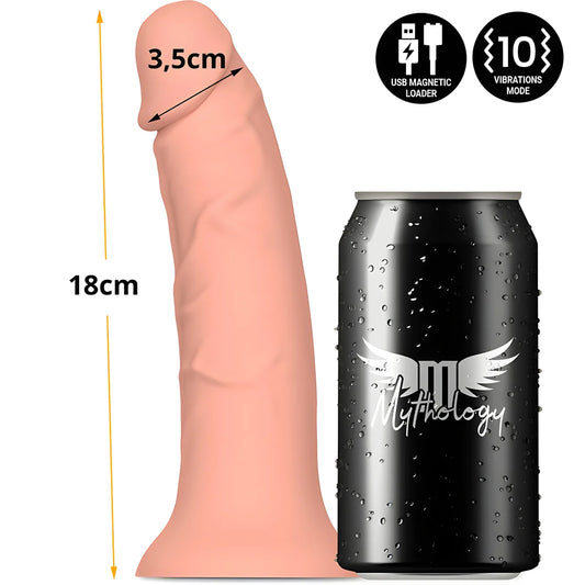 mythology asher original dildo s vibrateur compatible avec la technologie sans fil watchme