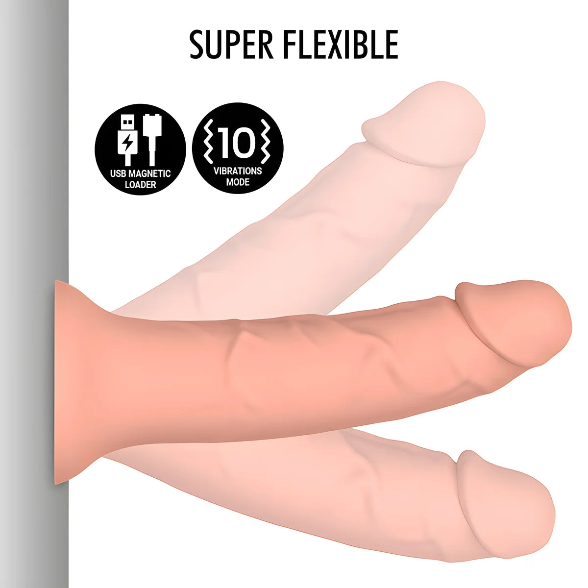mythology asher original dildo s vibrateur compatible avec la technologie sans fil watchme
