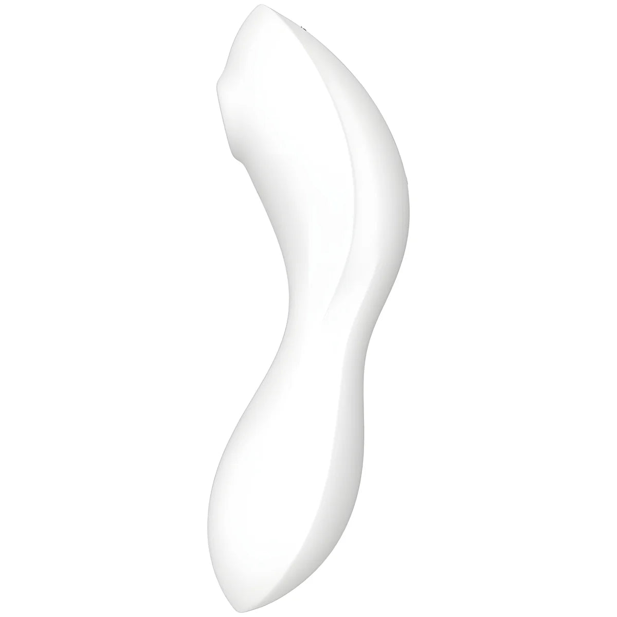 satisfyer application stimulateur et vibrateur curvy trinity 5 blanc