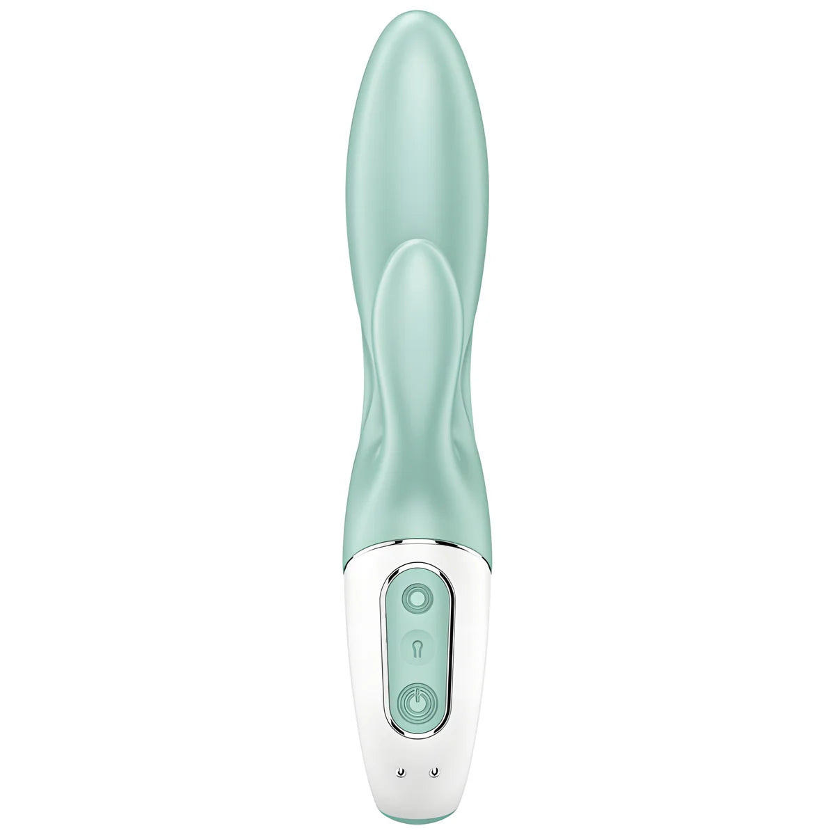 satisfyer air pump bunny 5 application gonflable lapin vibrateur vert