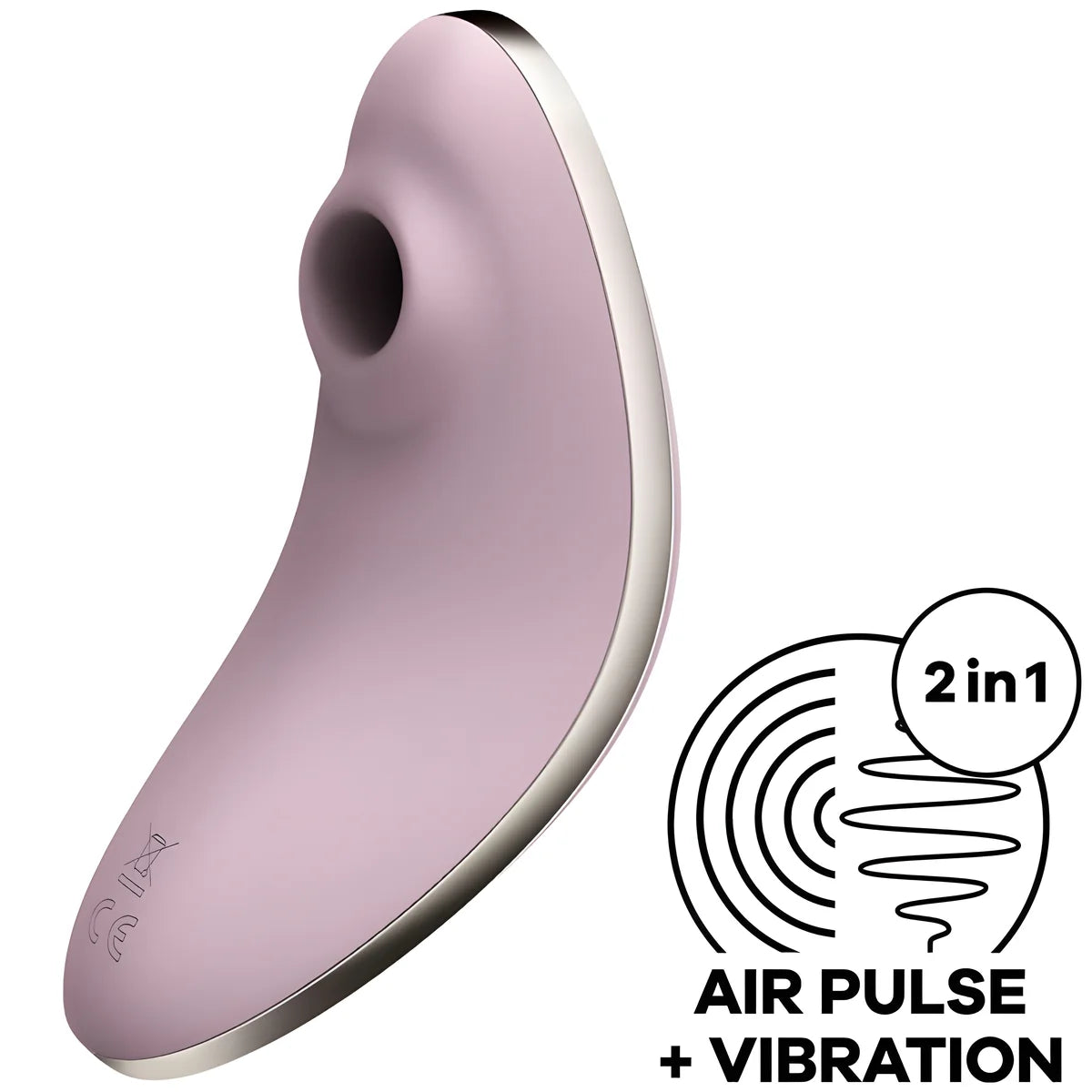 satisfyer vulva lover 1 stimulateur et vibrateur air pulse violet