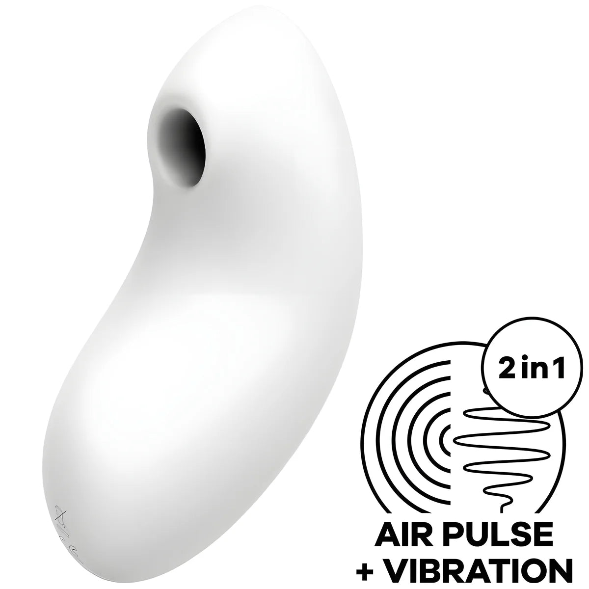 satisfyer stimulateur et vibrateur vulva lover 2 air pulse bleu