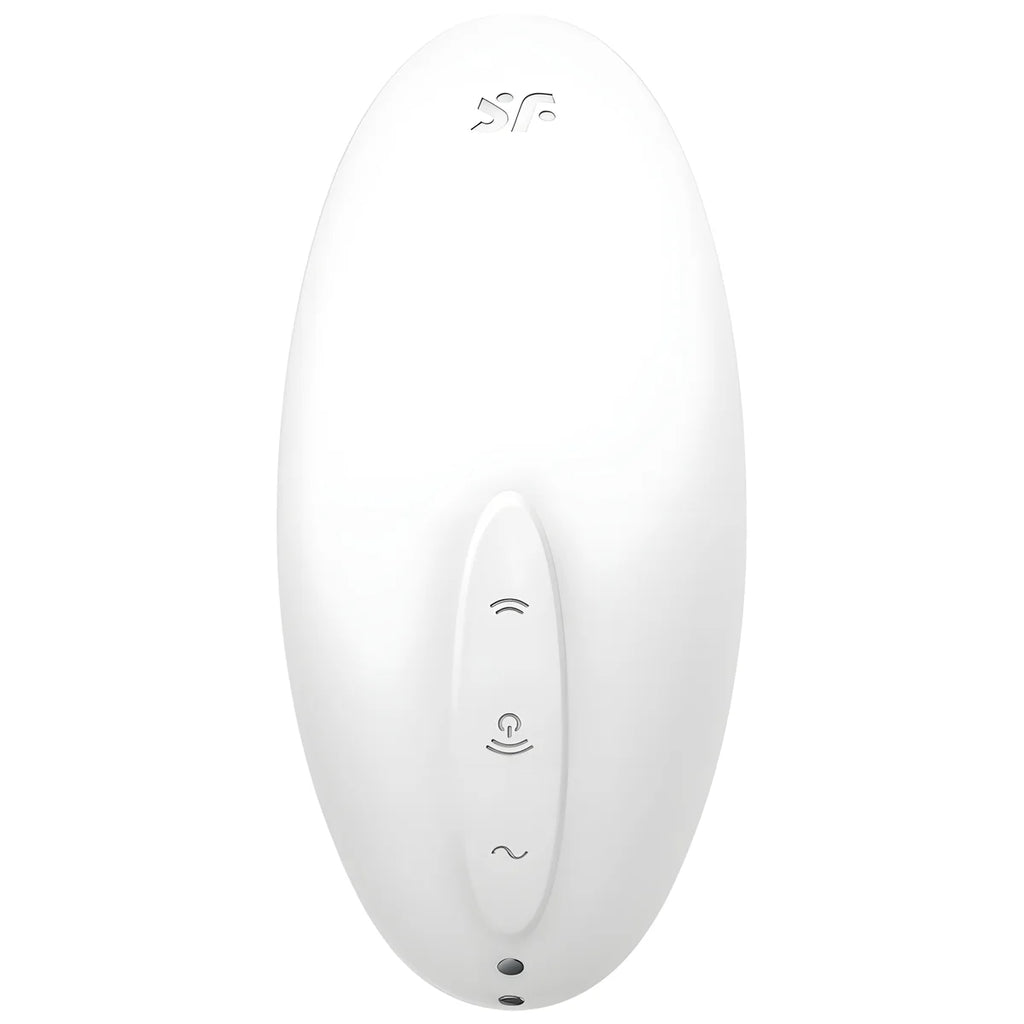 satisfyer stimulateur et vibrateur vulva lover 2 air pulse bleu