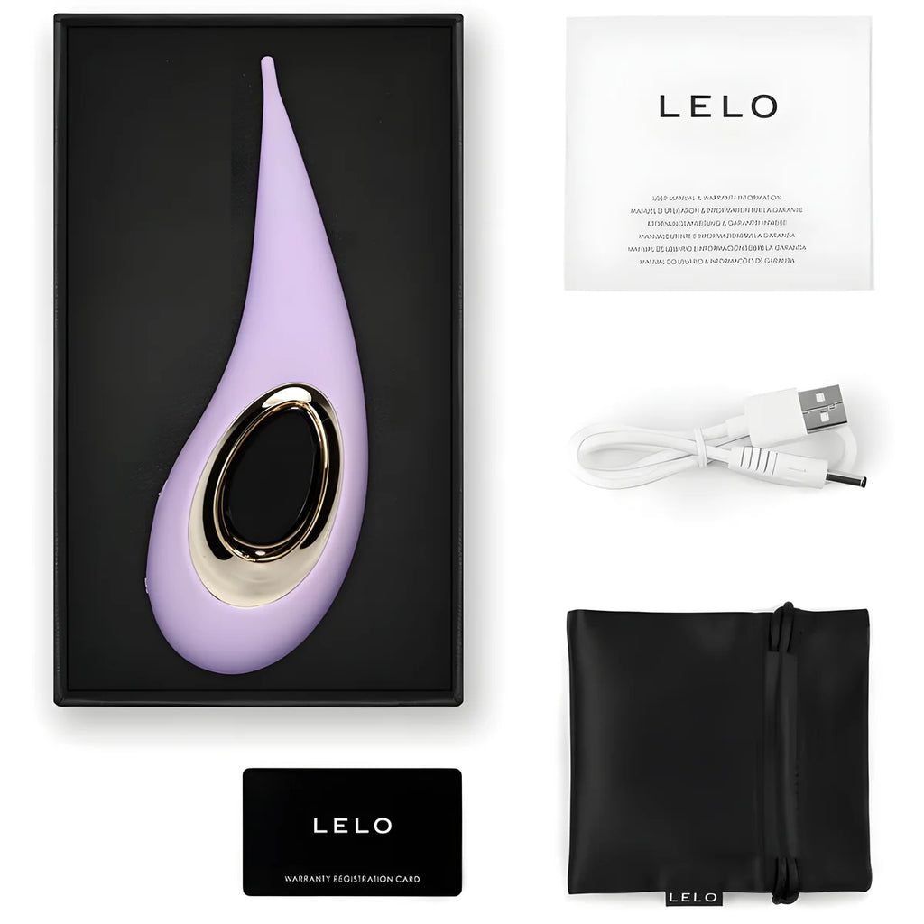 lelo stimulateur de clitoris dot lilas