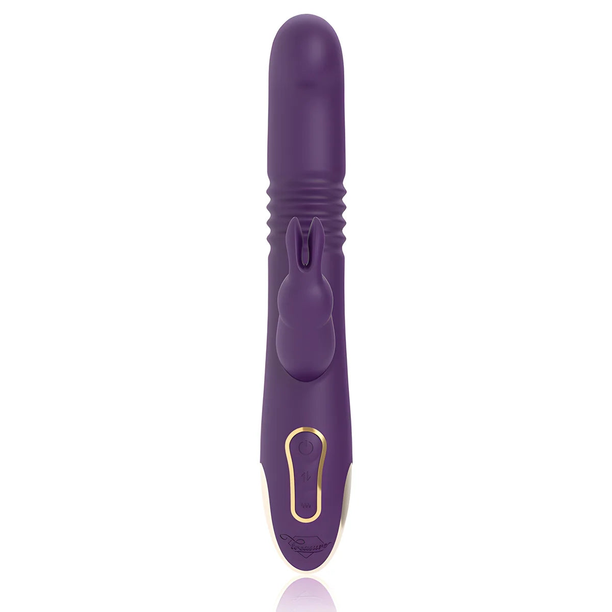 treasure bastian rabbit up down rotateur et vibrateur compatible avec la technologie sans fil watchme