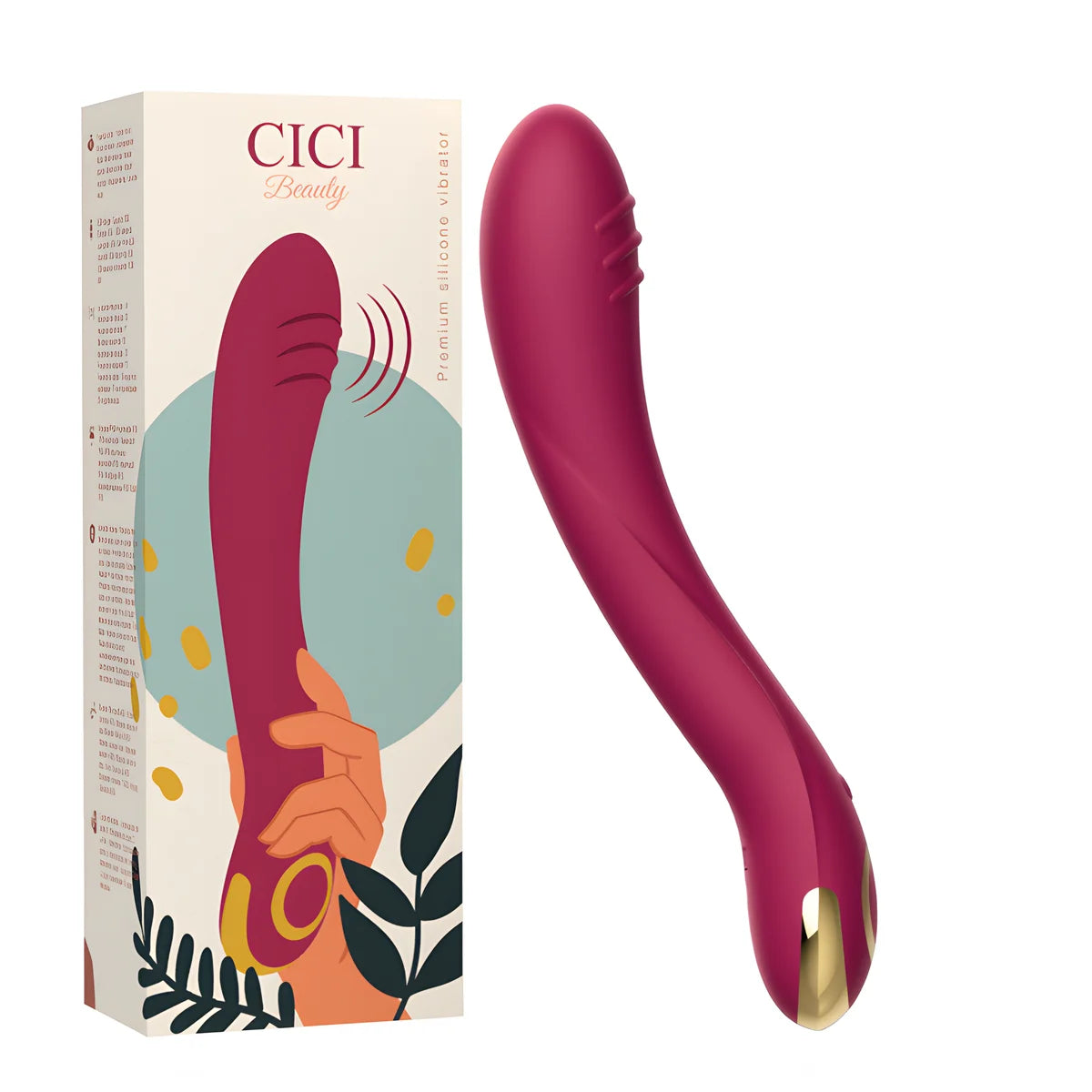 cici beauty vibrateur point g en silicone premium