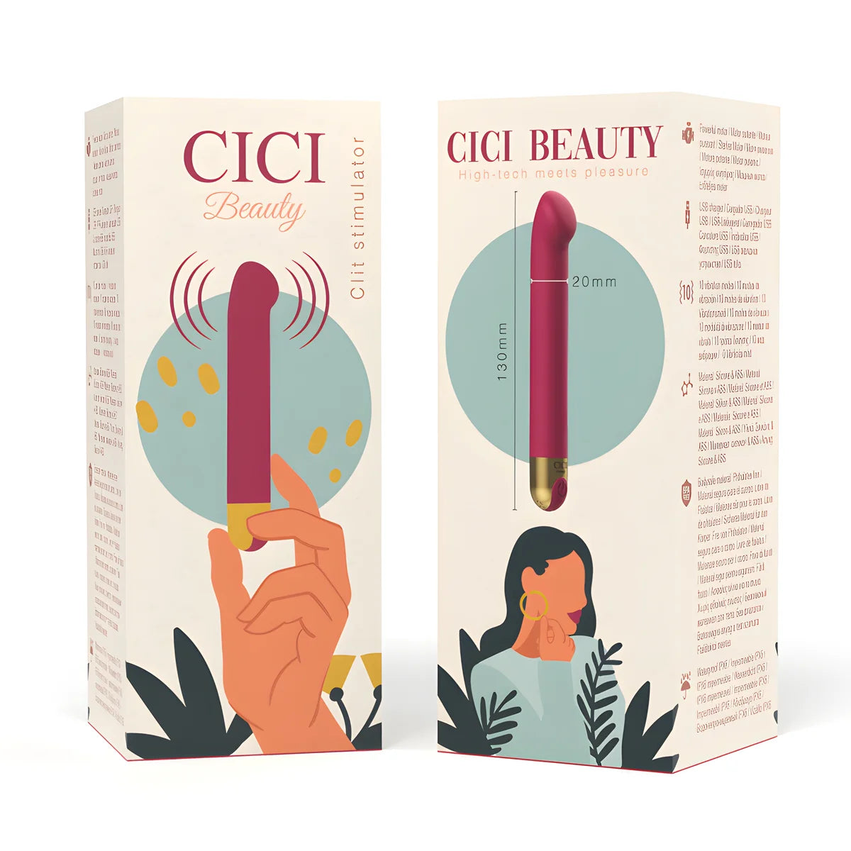 cici beauty stimulateur de clit en silicone premium