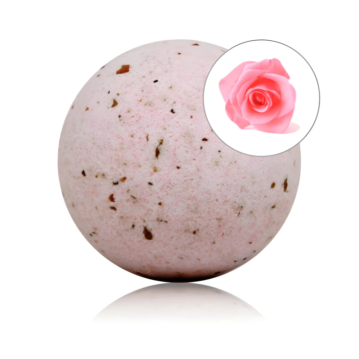 taloka bombe de bain parfumee aux roses aux petales de rose