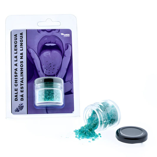 taloka petillant pour la langue baisers magiques framboise bleue