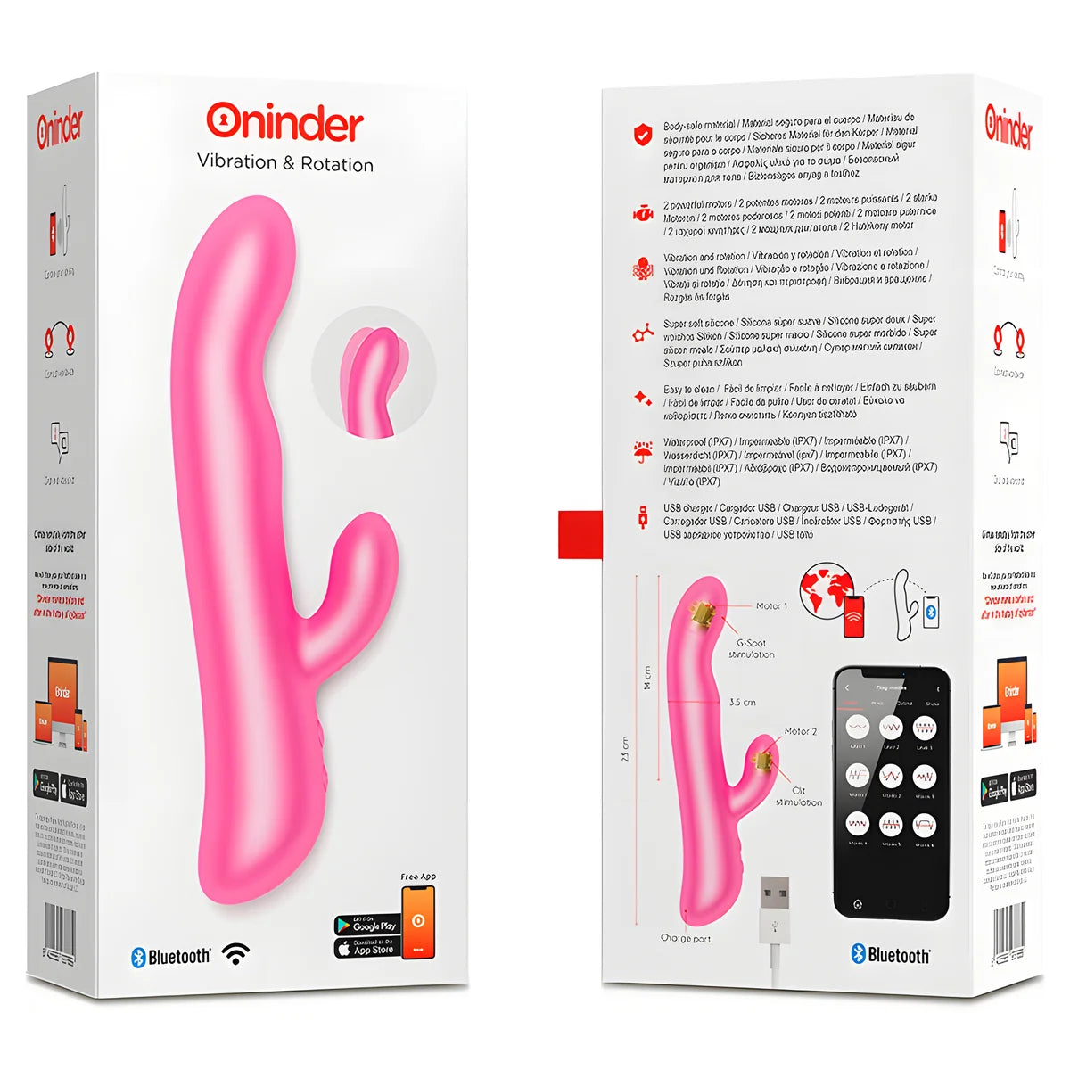 oninder oslo vibration et rotation rose application gratuite