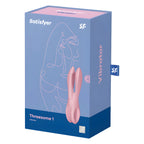 satisfyer vibrateur threesome 1 bleu