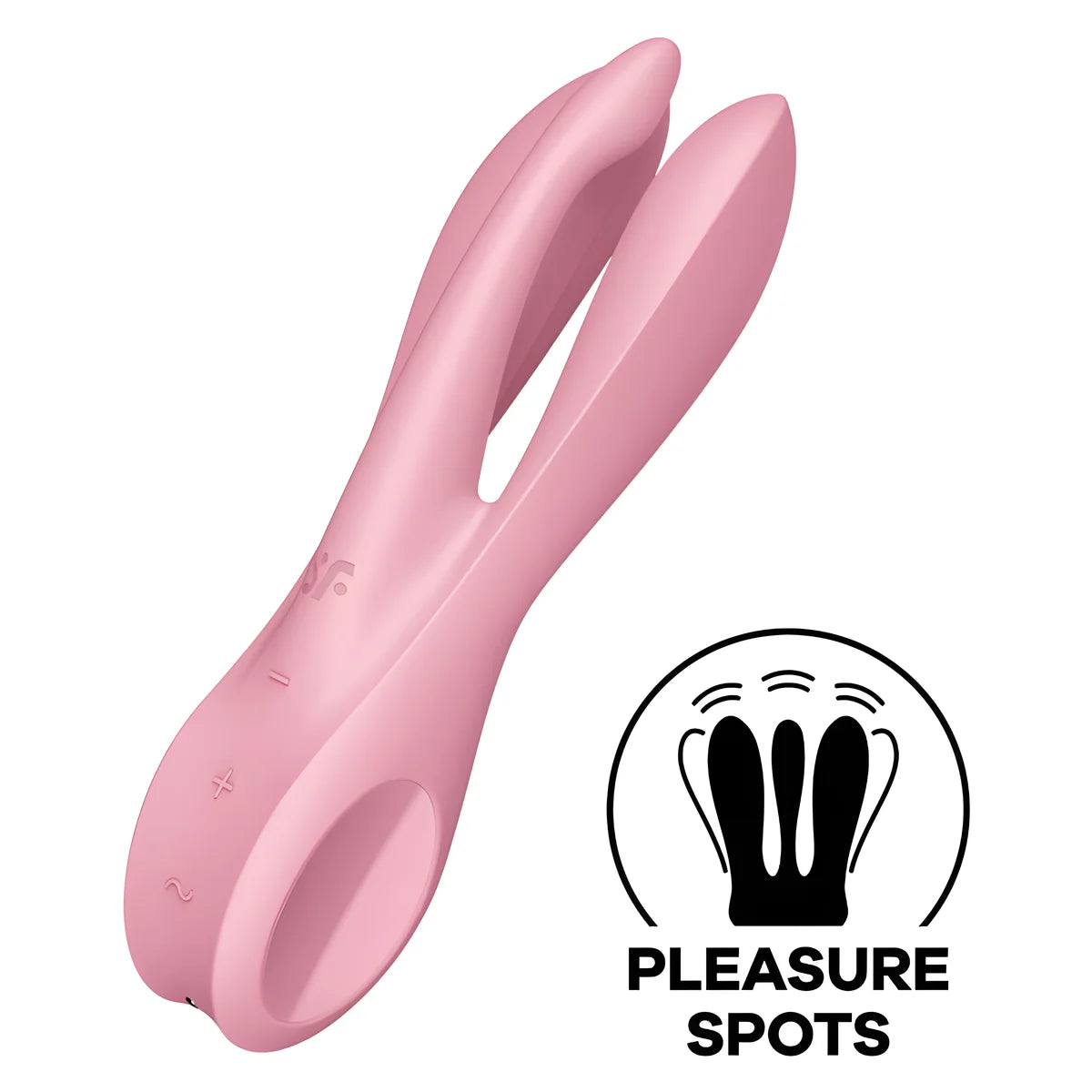satisfyer vibrateur threesome 1 bleu