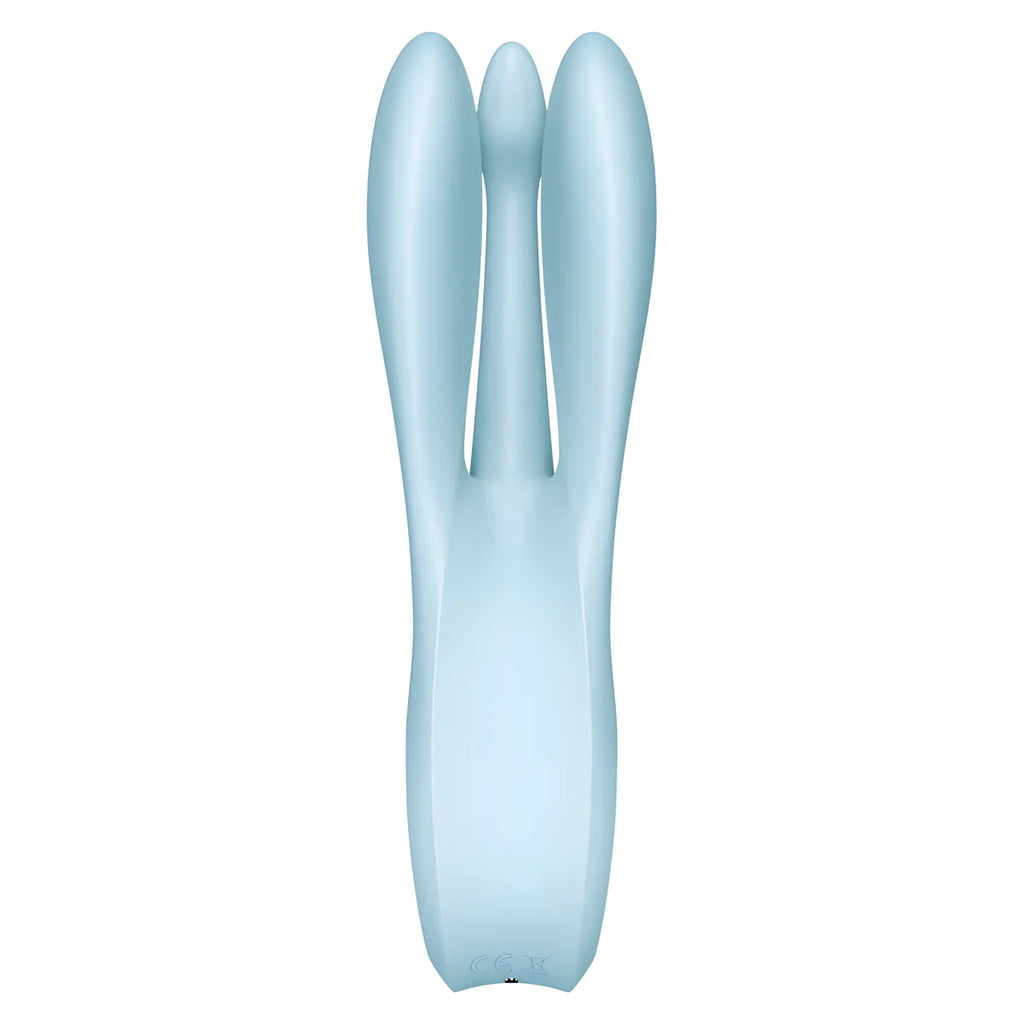 satisfyer vibrateur threesome 1 bleu