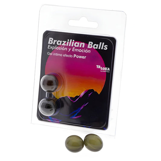 taloka 2 balles bresiliennes gel excitanant effet puissant