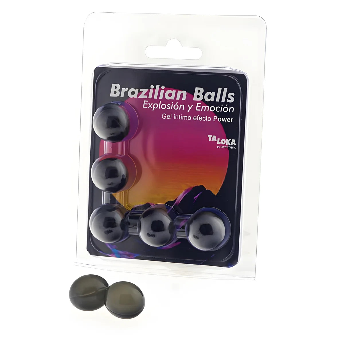 taloka 5 balles bresiliennes gel excitant effet puissant