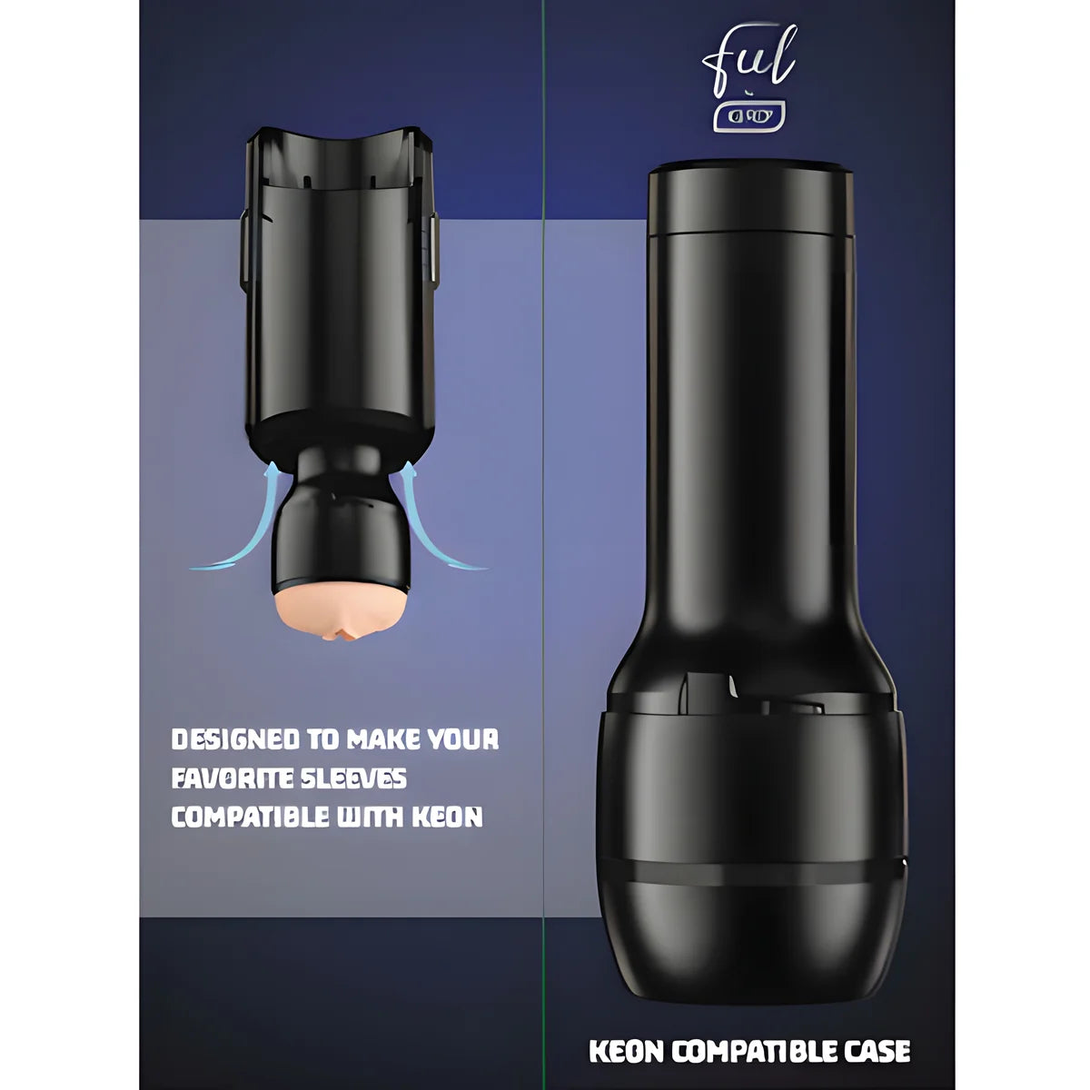 kiiroo housse keon compatible avec le masturbateur de